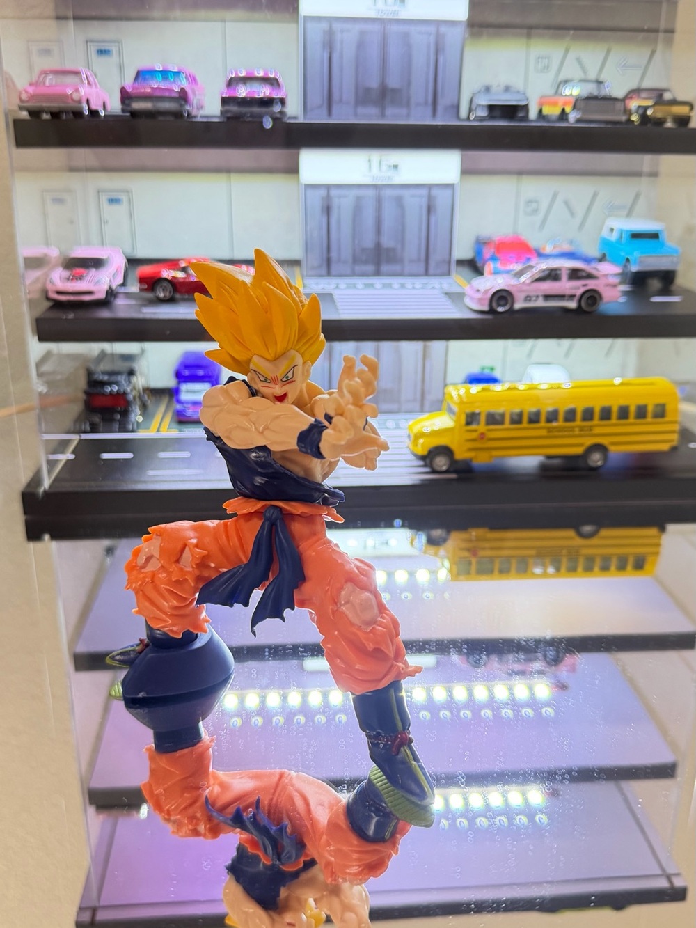 Dragon Ball Z Super Saiyan Action Figure - Orange & Yellow